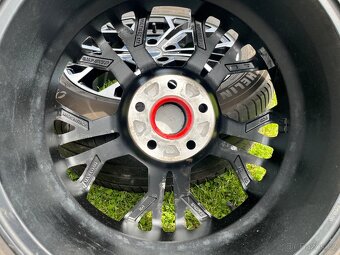 ALU kola GMP ITALIA 5x112 ET 45 pneu 225/55 R17 pěkné pneu - 10