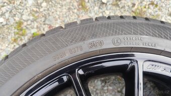ALU DISKY MERCEDES AMG R18 5x112 ZIMNÍ PNEU 225/40/18 - 10