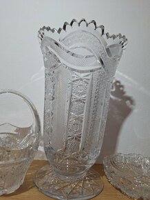 Sada broušeného skla - 10