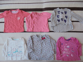 VELKÝ SET 44 KS DÍVČÍHO OBLEČENÍ VE VEL. 74 ZA SUPER CENU - 10