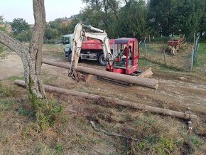 Výkopové práce, přistavení kontejneru, míchání betonu - 10