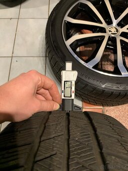 Alu kola Škoda R17 5X112 ZÁNOVNÍ ZIMNÍ PNEU 225/45 R17 HAWK - 10
