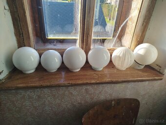 Skleničky porcelán lustry - 10