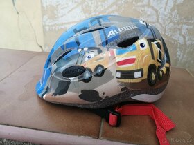 Dětská helma s bagrem Alpina - 10