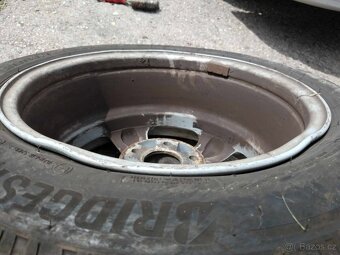 Sada ALU 16" mercedes benz - jedno kolo k opravě - 10
