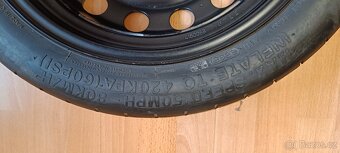 dojezdové kolo T125/70/R16 - 10