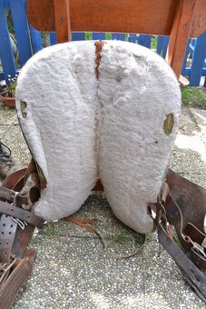 Westernové sedlo - délka posedlí 40 cm - 10