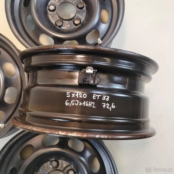 Disky na BMW 1 5x120 ET33 6,5Jx16" 72,6 - sada 4 ks - 10