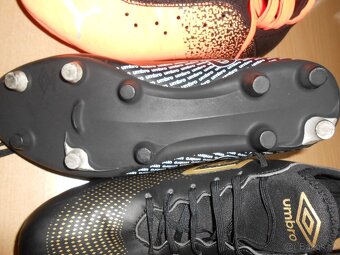 Kopačky UMBRO AURORA EU 40 + PUMA FUTURE EUR 37,5 - použité - 10