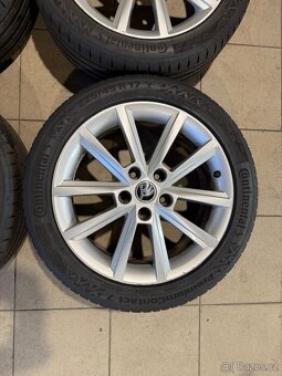 Alu kola TERON R17 5x112 ET49 + letní pneu 225/45 R17 - 10