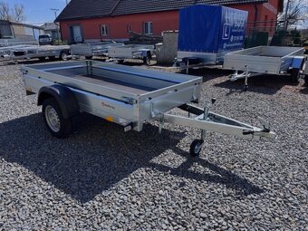 Přívěsný vozík 252x130cm, sklopný, 750kg, 130km/h - 10