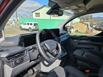 FORD CUSTOM, 8 MÍST, LED MATRIX, EL. DOVĚRY, SKLADEM - 10