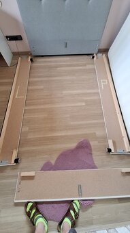 Jednolůžková čalouňená postel 140x210x55 - 10
