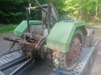 Malotraktor domácí výroby. - 10