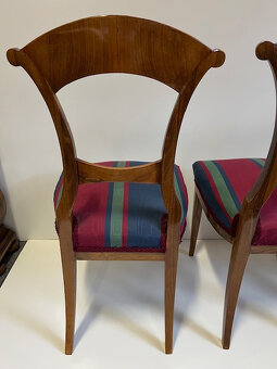 Čtyři židle biedermeier - originál. - 10