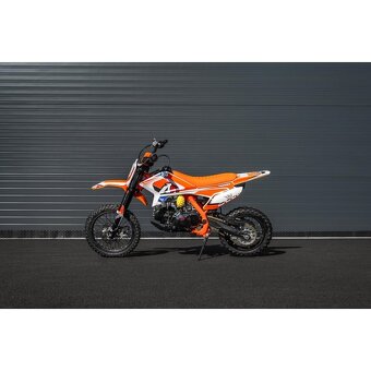 Pitbike Leramotors Thunder 125, poloautomat, 14/12, zeleny - 10