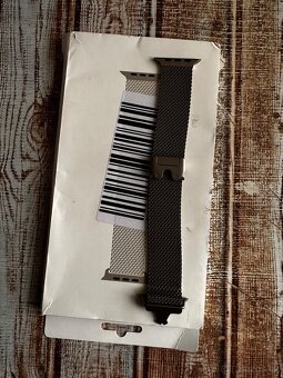 Apple 49mm Natural Titanium Milanese Loop - Small - 10