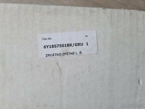 NOVÉ Zrcátka Fabia 1 před facelift - ORIGINÁL - 10