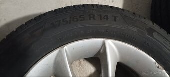Ford kola 14" Pneu BARUM Bravuris 5. 7-8mm - 10