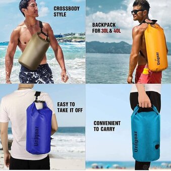 Unigear Dry Bag, 5L, vodotěsný vak - 10