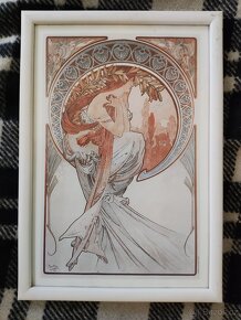 Alfons Mucha - zarámované reprodukce 12 ks - 10