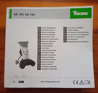 Viking (Stihl) GE 103 elektrický zahradní drtič/štěpkovač - 10