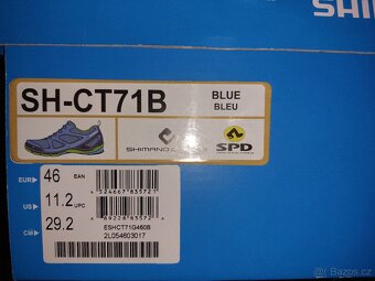 Shimano SH-CT71B modré vel.46 - 10