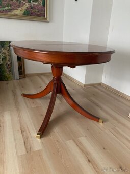 Stůl rozkládací, masiv 135-180-225 x 90 - 10