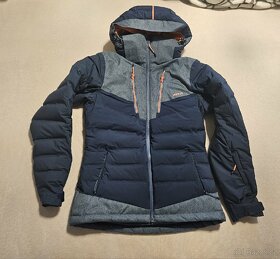 Dámská zimní péřová lyžařská bunda vel S - 10