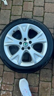 Originální Alu kola Škoda 17”, 1Z0 601 025 Q, 7Jx17H2, ET54 - 10