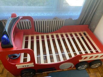 Dětská velmi dobrá postel “Hasičské auto” - 10