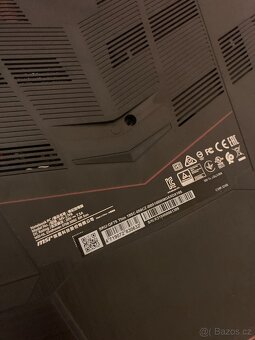 Notebook MSI THIN GF75 | i5-10500H | 16GB RAM | SSD - herní - 10