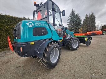 kolový kloubový nakladač, motor Kubota - 10