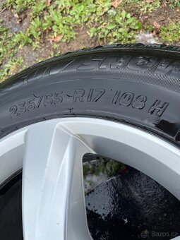 Originál disky Volkswagen a zimní pneu 17 - 10