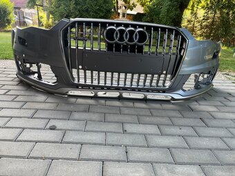 Přední část Audi A6 4G - světla a nárazník - 10