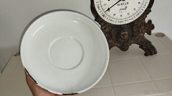 Velmi staré 15kg velké jednomiskové váhy cca 100let staré - 10