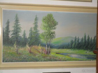 SBÍRKA OBRAZŮ-POZŮSTALOST-LEVNĚ - 10