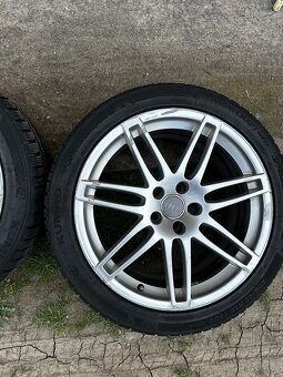 Komplet zimní pneu + origo kola AUDI - 10