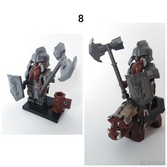 Minifigurky Pán prstenů - Trpaslíci I - 10