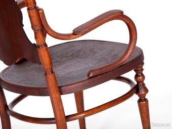 Starožitná sběratelská židle J&J Kohn 1880. - 10