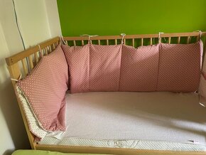 Kapsář do dětské postýlky + mantinel - 10