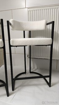 Barové Židle 2ks beránek - 10