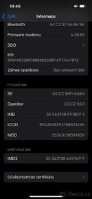 Prodám iPhone 13pro 256Gb Graphite - 10