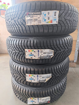 ALU disky 5x114.3 R17 Toyota RAV4 originál + pneu - 10
