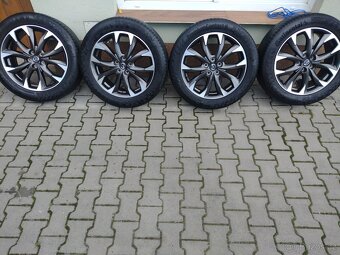 ALU kola Mazda 5x114,3 R19 pneu continental - 10