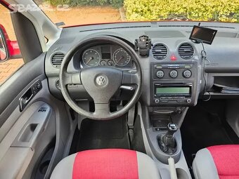 VW Caddy Maxi 1.9TDI 77kW,7míst,tažné,2009,Bez koroze - 10