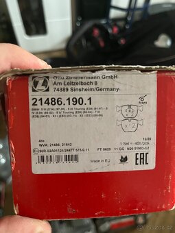 Brzdové kotouče + destičky Zimmerma na BMW - 10