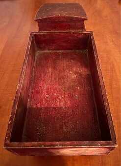 Starý velký dřevěný německý Mercedes (Německo, 40 cm) - 10