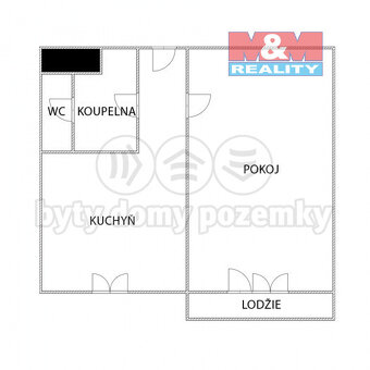 Pronájem bytu 1+1, 42 m², Ostrava, ul. Jičínská - 10