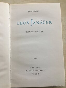 Leoš Janáček - 5 knih - 10